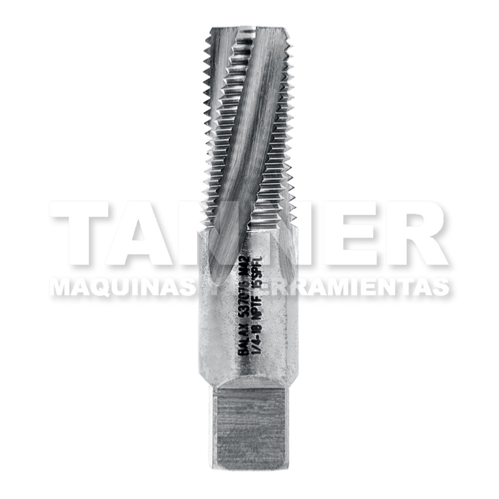 MACHUELO HSS 1/4-18 4F NPTF ESPIRAL