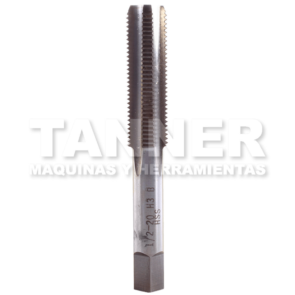 MACHUELO IZQUIERDO RECTO HSS 1/2-20 4F H3