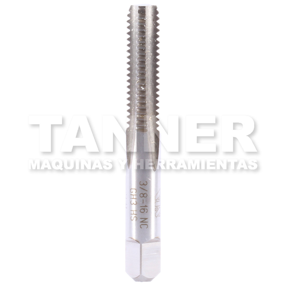 MACHUELO IZQUIERDO RECTO HSS 3/8-16 4F H3