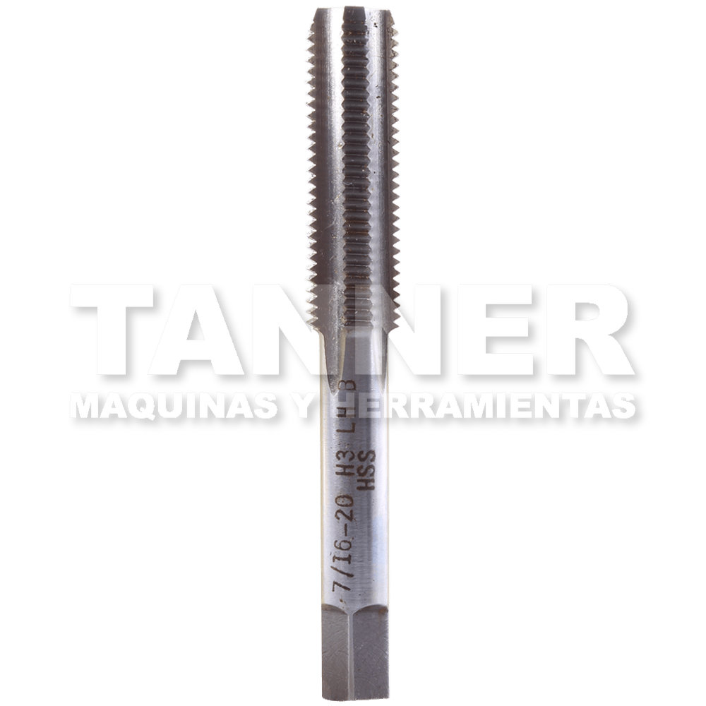 MACHUELO IZQUIERDO RECTO HSS 7/16-20 4F H3