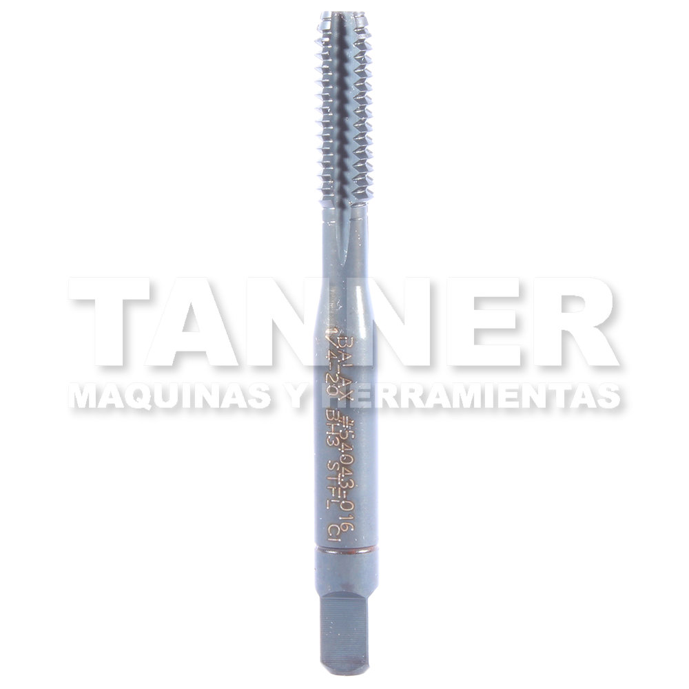 MACHUELO RECTO HSS 1/4-20 4F H3