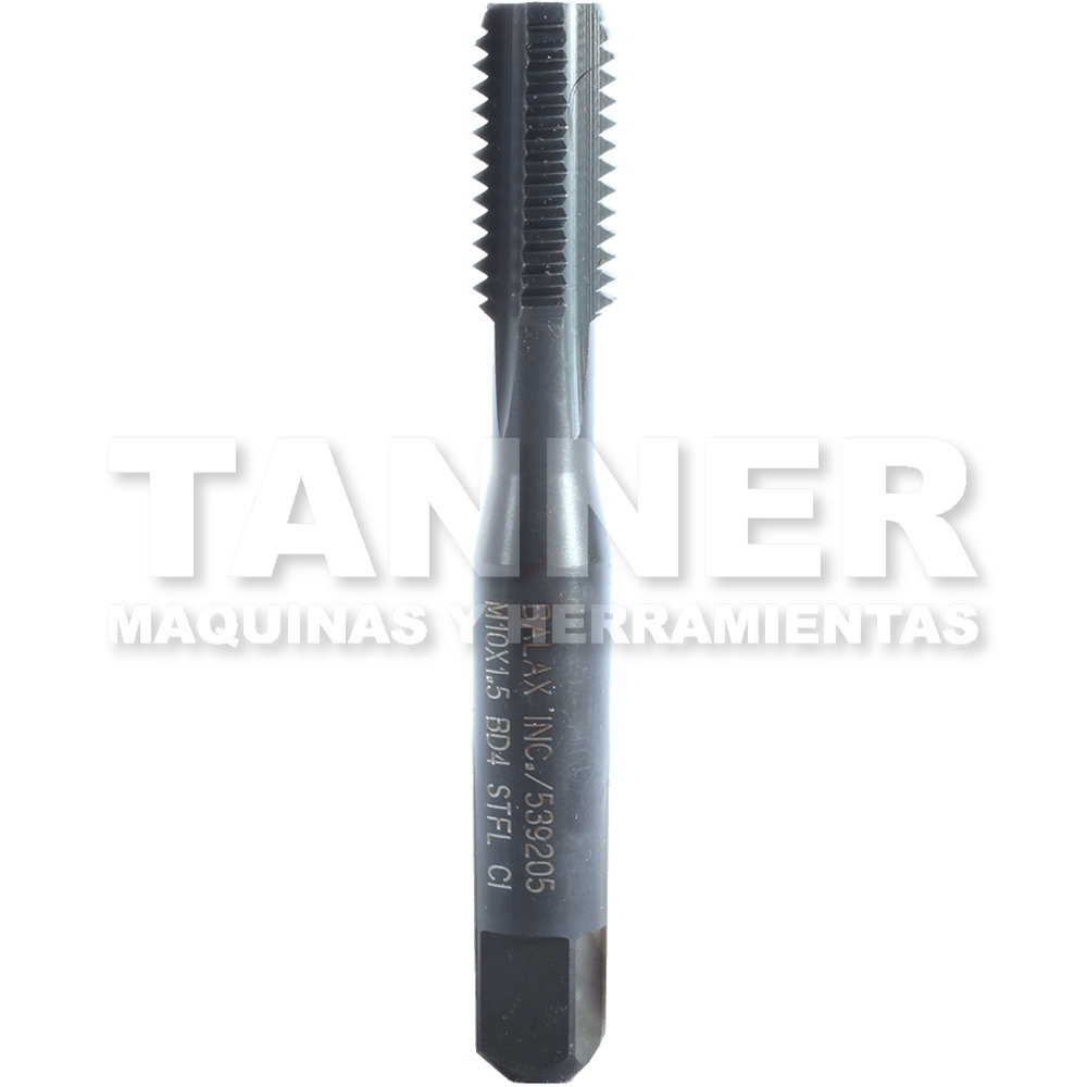 MACHUELO RECTO HSS M10X1.5 4F D4