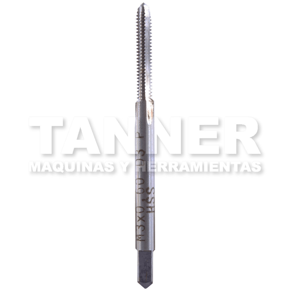 MACHUELO SEMICONICO HSS M3X0.60 4F