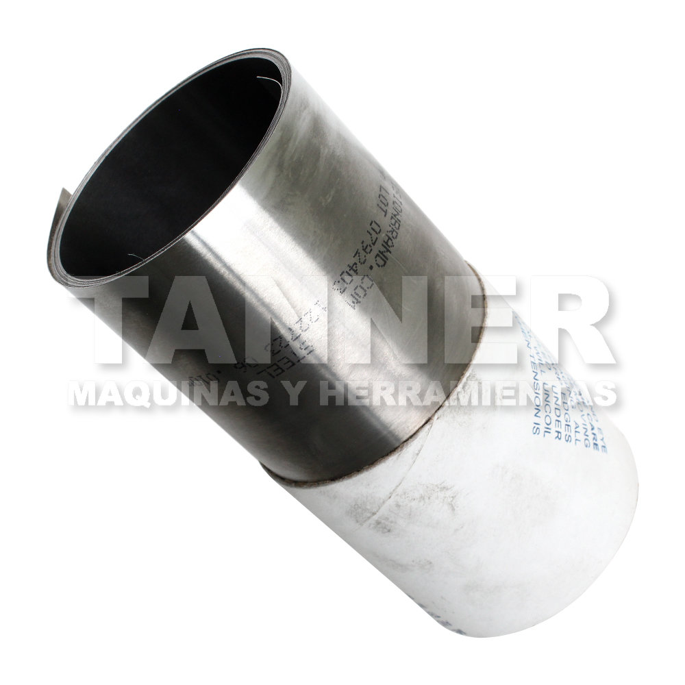 STEEL SHIM STOCK ROLL - 6" X 100" (0.010" THICKNESS)
