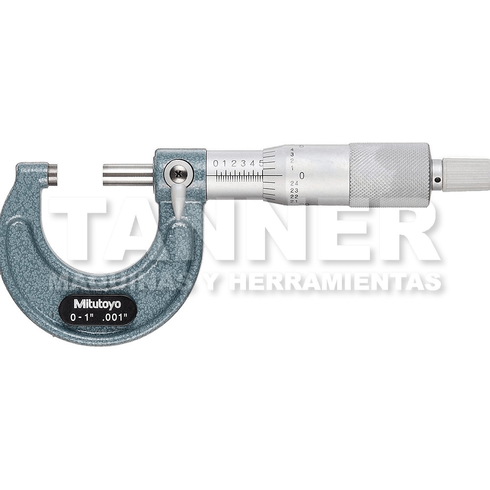 MICROMETRO EXTERIORES 0-1PULG