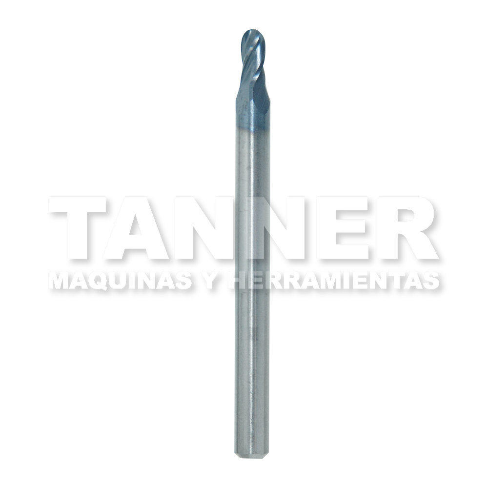 CORTADOR BOLA CARBURO 3/32X3/16X1-1/2 4F TIALN