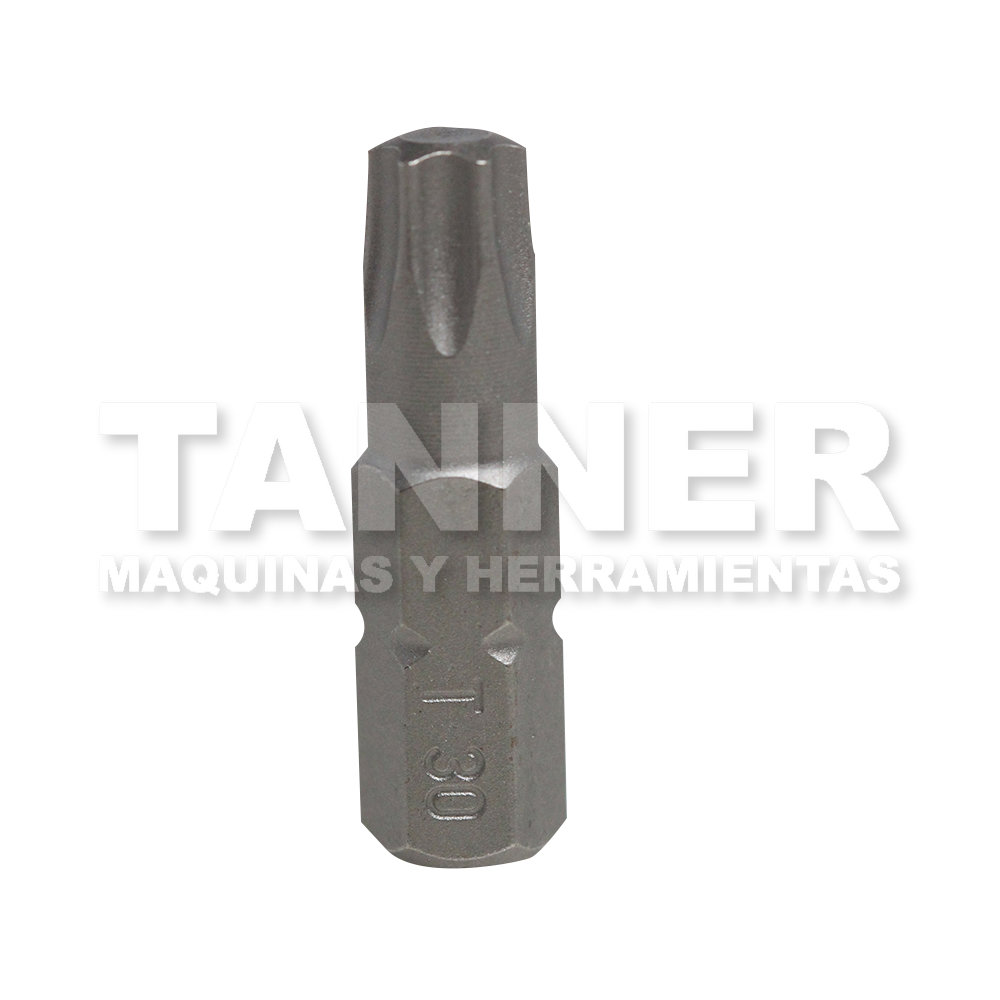 PUNTA TORX HEXAGONAL T30X1PULG