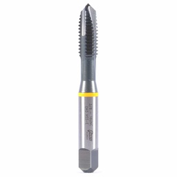 [TOM5-784-0370] MACHUELO SEMICONICO HSS 3/8-16 PUNTA ESPIRAL GH3 3F UNC INOXIDABLE