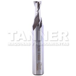 [TOM5-300-025] CORTADOR HSS 1/4X1/2X2-5/16 ZANCO 3/8 2F