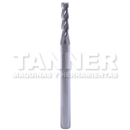 [TOM1-100-4009] CORTADOR CARBURO 3/32X1-1/2X3/8 ZANCO 1/8 4F