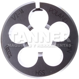 [TOM5-816-040] TERRAJA REDONDA HSS 1/2-14X2 NPT