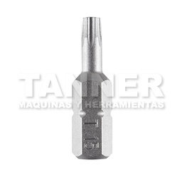 [PTSKN547151510-1] PUNTA TORX HEXAGONAL T15X25MM