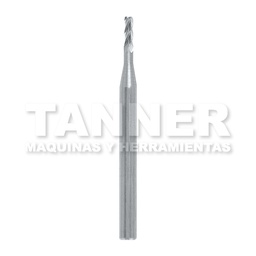 [TOM1-100-4006] CORTADOR CARBURO 1/16X3/16X1-1/2 ZANCO 1/8 4F