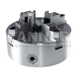 [TOM3-841-0800P] 4-JAW(2PC) SCROLL STEEL CHUCK, 8IN