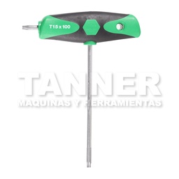 [TRA99-100-081] LLAVE TORX DOBLE T15X100