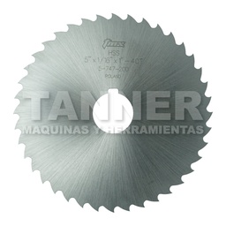 [TOM5-747-200] PLAIN SLITTING SAW, 5X1/16X1 40T
