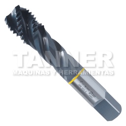 [TOM5-787-1000] SPIRAL FLUTE 1 X 8 H4 HSS-E YELLOW