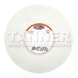 [AUS199] RUEDA BLANCA VITRIFICADA PARA ESMERILADO DE ACERO 180X20X31.75 89A60K5VA0