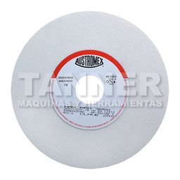 [AUS200] RUEDA BLANCA VITRIFICADA PARA ESMERILADO DE ACERO 200X13X31.75 89A60K5VA0