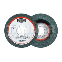 [AUS324] RUEDA VERDE VITRIFICADA PARA AFILADO DE ACERO 125X65X31.75 C54K6VC6
