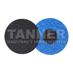 [AUS648] DISCO DE FIBRA DE CAMBIO RAPIDO AZUL GRANO FINO 51