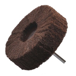 [AUS1606] RUEDA DE FIBRA CON VASTAGO GRANO MEDIO 75x25x6.4 ALO/MEDIO