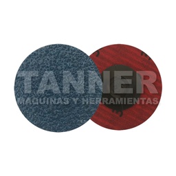 [AUS4655] DISCO DE LIJA DE CAMBIO RAPIDO (ROL-OK) CON ZIRCONIO AZUL GRANO 36 76