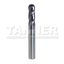 [YGT43579TF] CORTADOR CARBURO BOLA 5/16X13/2X5-13/16 4F TIALN