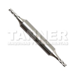 [YGT12039] CORTADOR DOBLE HSS XL 1/8X3/8X3-1/16 4F ZANCO 3/8