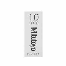 [MIT613671-031] BLOQUE PATRON RECTANGULAR CERAMICA 10MM ISO 1