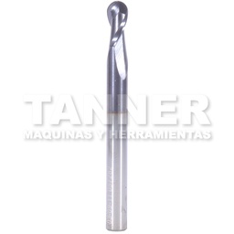 [FUL32889] CORTADOR CARBURO BOLA 3/16X3/8X2 2F TIALN