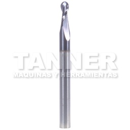 [FUL32885] CORTADOR CARBURO BOLA 3/32X3/16X1-1/2 2F TIALN