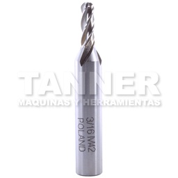 [TOO5-226-005] CORTADOR BOLA COBALTO 3/16X1/2X2-3/8 ZANCO 3/8 4F