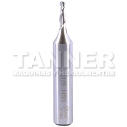 [TOO5-220-005] CORTADOR BOLA HSS 1/8X3/8 2F