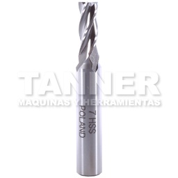 [TOO5-307-007] CORTADOR HSS 7MM 3/4X2-1/2 ZANCO 3/8 4F