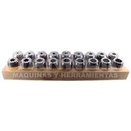 [TEC04212IS] SET COLLET ER32 7/32 AT 3/4" 18PCS