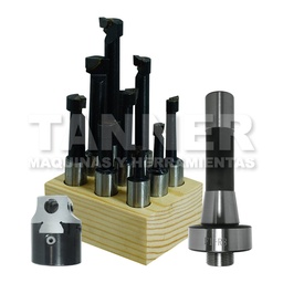 [PTSGE65NBH202S] BORING HEAD SET 2"BODY DIA-1/2″ BAR SIZE - R8 SH