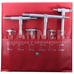 [MIT155-905] JUEGO CALIBRADOR TELESCOPICAS 8-150MM