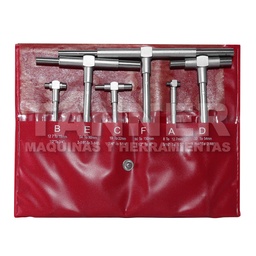 [TFT72015G] JUEGO CALIBRADOR TELESCOPICO5/16-6PULG