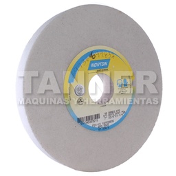 [NOR69936699837] RUEDA VITRIFICADA 7X3/4X1-1/4 G60 OXIDO-ALUMINIO BCO
