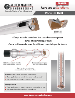 Aerospace Solutions Vacuum Drill