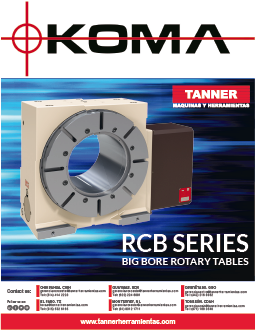 RCB Series Big Bore Rotary Tables