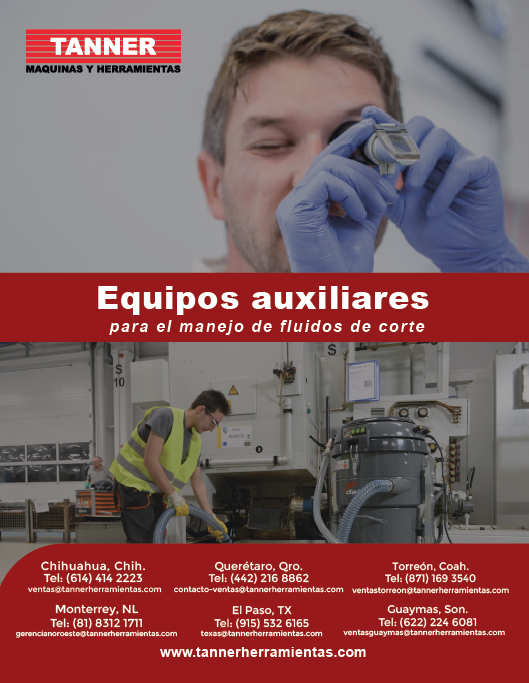 Brochure Chem Arrow equipos auxiliares para el manejo de fluidos de corte