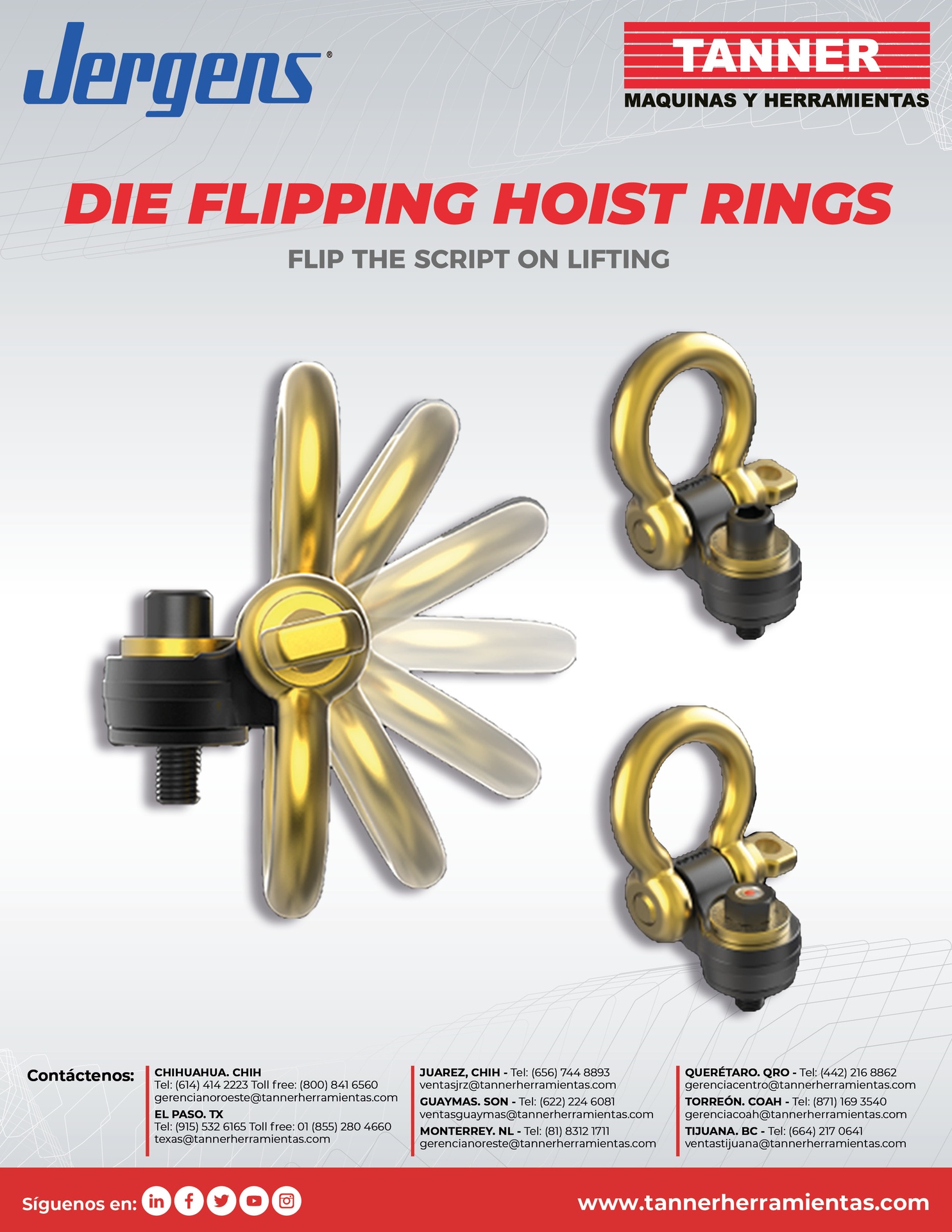 Die Flipping Hoist Rings