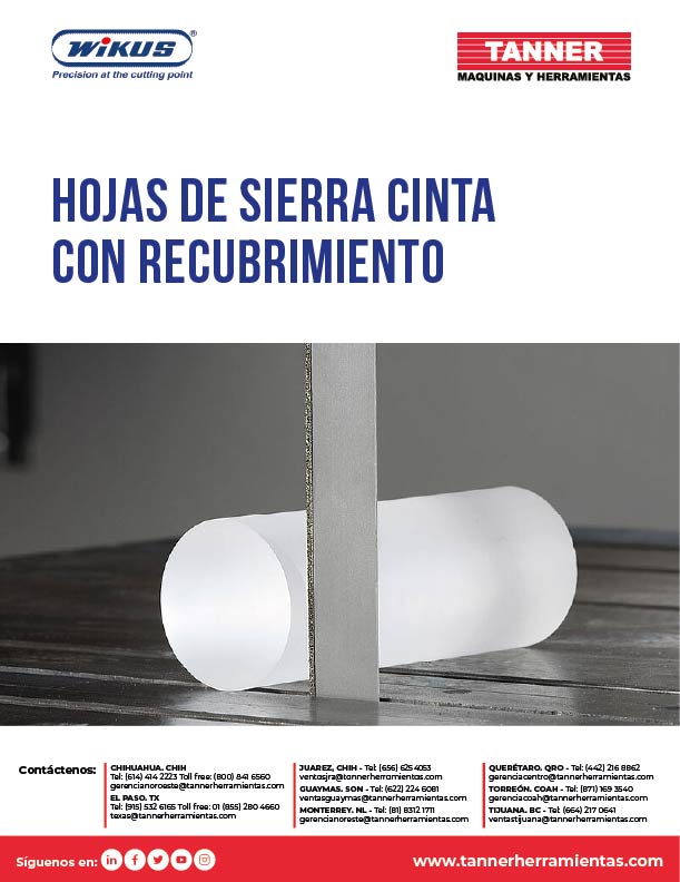 Hojas de Sierra Cinta con Recubrimiento